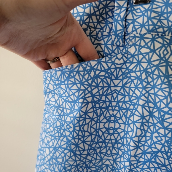 Adidas Deco print Golf Shorts - Picture 4 of 8